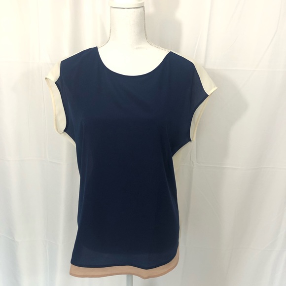 Ann Taylor Tops - ANN TAYLOR | Color Block Blouse